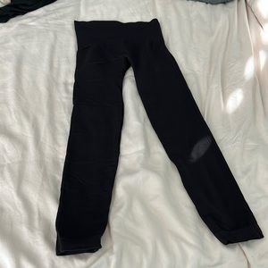 Spanx black leggings. Look at me now seemless leggings